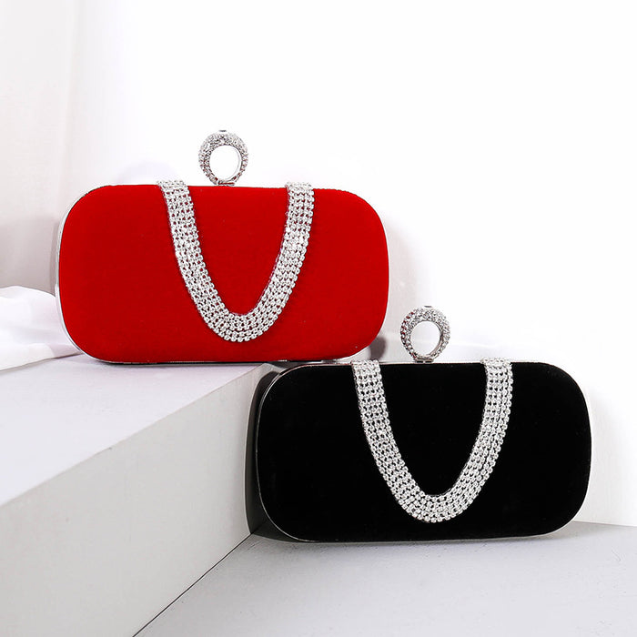 Bridal Velvet Evening Bag