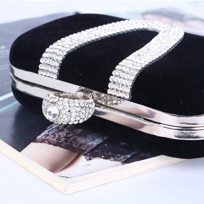 Bridal Velvet Evening Bag