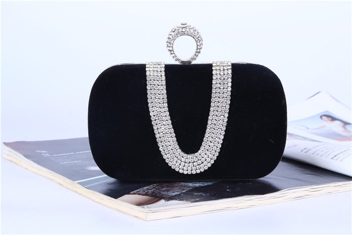 Bridal Velvet Evening Bag
