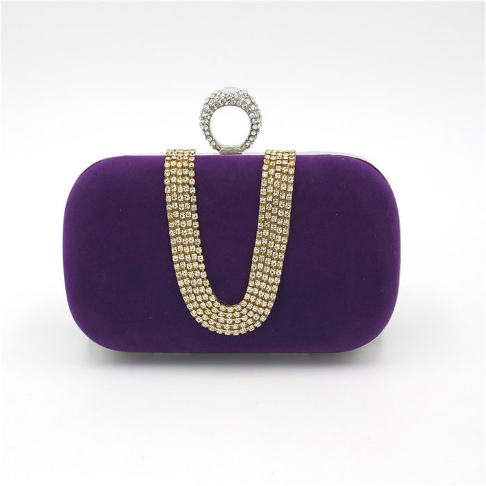 Bridal Velvet Evening Bag