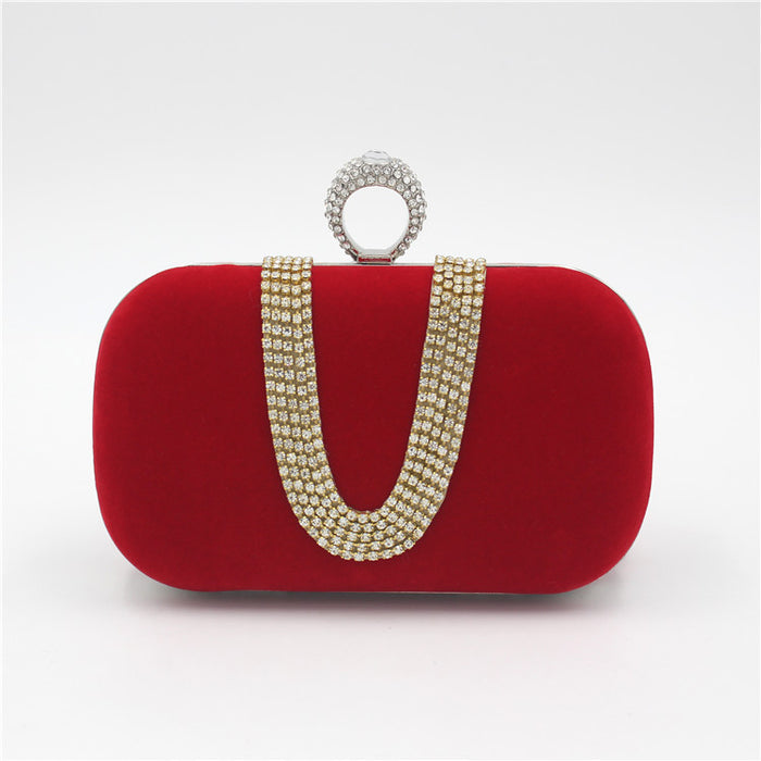 Bridal Velvet Evening Bag