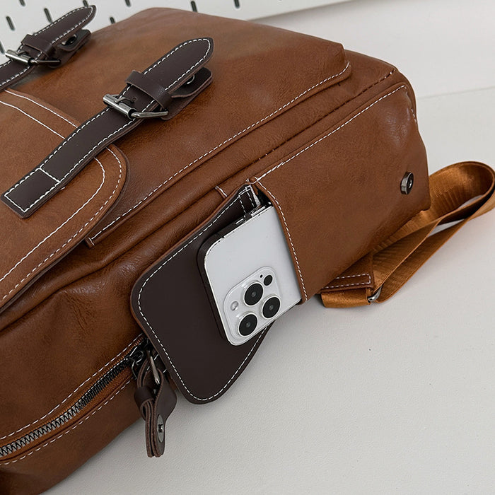 CAMPUS Authentic Leather Backpack