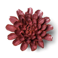 Ceramic Flower Pink Dahlia