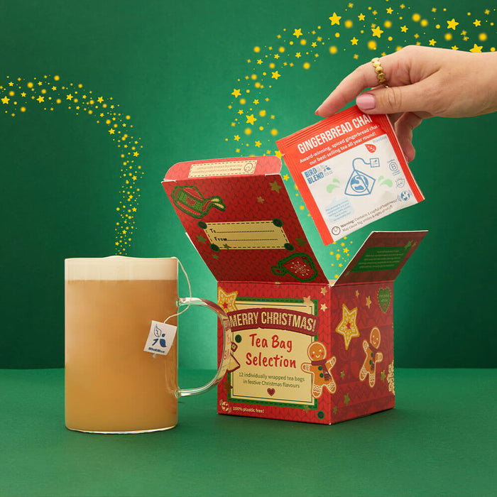 red christmas cube gifting