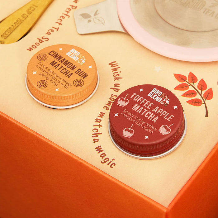 complete cosy collection matcha mini tins