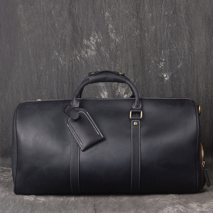 Cowhide Leather Duffle Bag