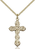 Cross medal 60012, Gold Filled