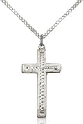 Cross medal 60031, Sterling Silver