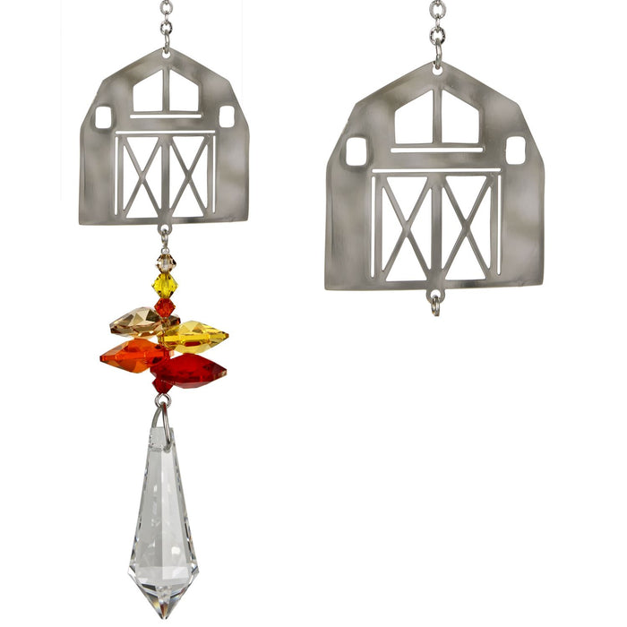Crystal Fantasy Suncatcher - Barn