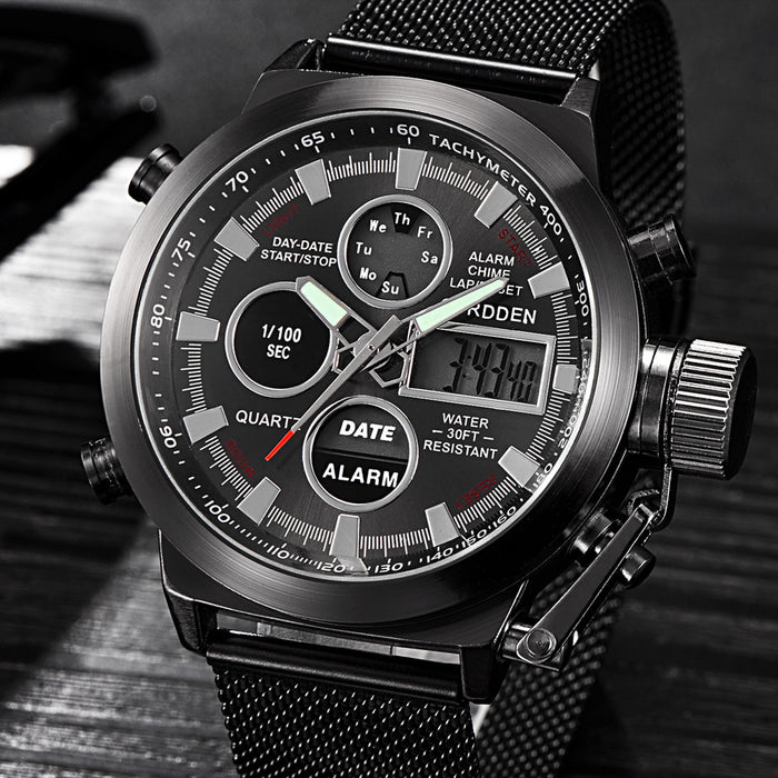 CURDDEN Water Resistant Electronic Sports Watch