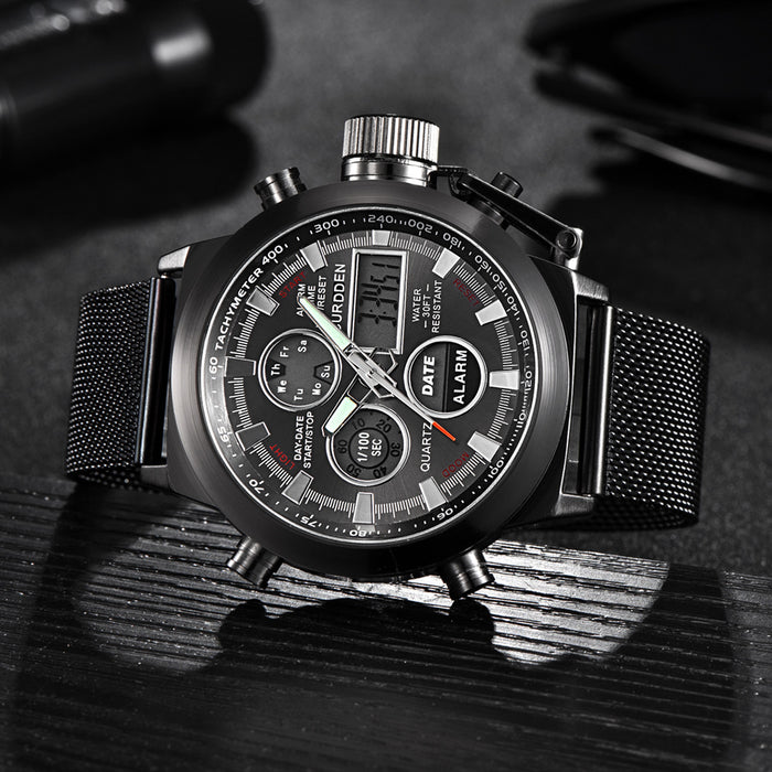 CURDDEN Water Resistant Electronic Sports Watch