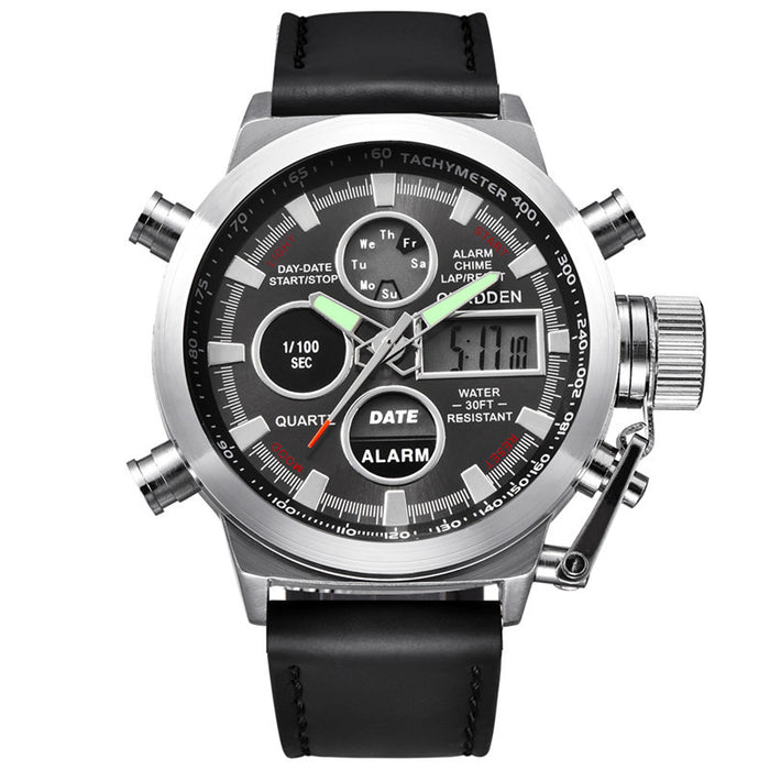CURDDEN Water Resistant Electronic Sports Watch