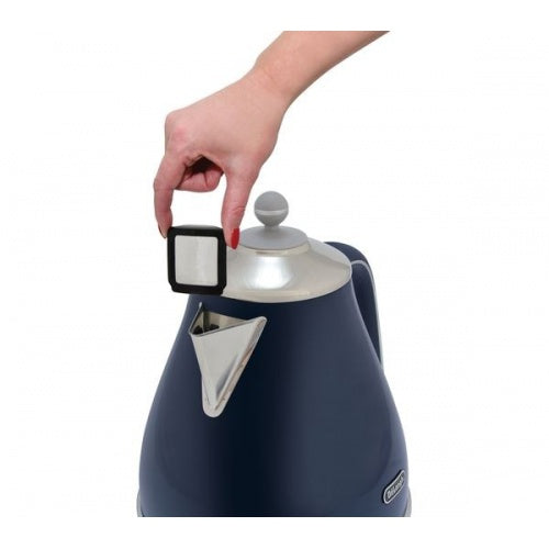 De'Longhi 1.7L 3000W Blue Kettle Model | KBOC3001.BL