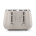 De'Longhi Eclettica 4 Slice Beige Toaster | CTY4003.BG