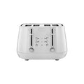 De'Longhi Eclettica White 4 Slice Toaster | CTY4003.W