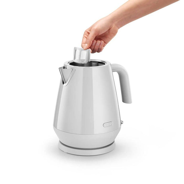 De'Longhi Eclettica White Kettle | KBY3001.W
