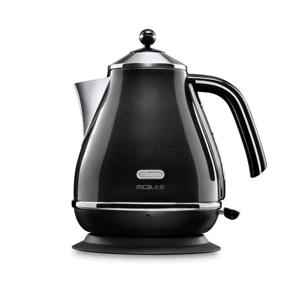 De'Longhi Icona Micalite 1.7L 2000W Jug Kettle Black | KBOM3001.BK