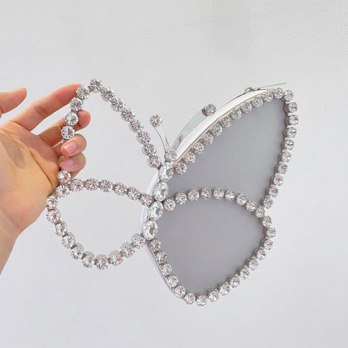Diamond Butterfly Clutch