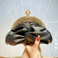 Diamond-Embedded Socialite Clutch