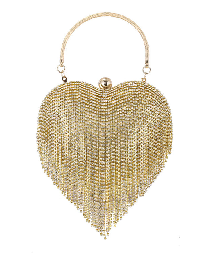 Diamond-Studded Dinner Clutch