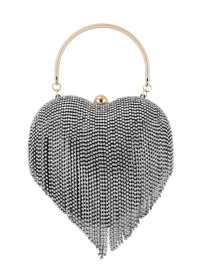 Diamond-Studded Dinner Clutch