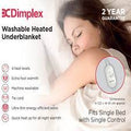 Dimplex Single Washable Heated Under Blanket | DUB1001