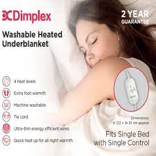 Dimplex Single Washable Heated Under Blanket | DUB1001