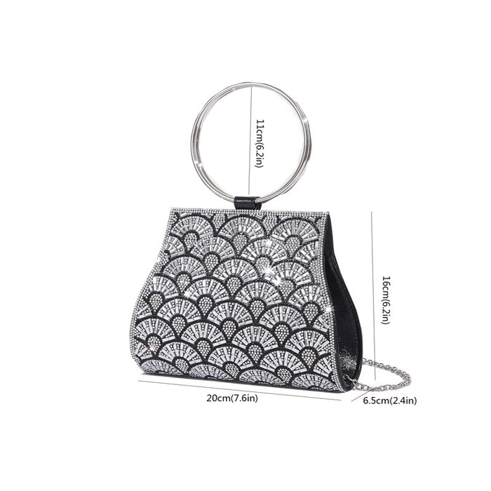 Dinner Bag Inlaid With Diamonds