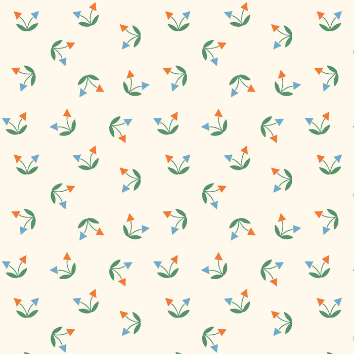 Ditsy Floral - Orchard Deco - Ariana Martin - Cloud 9 Fabrics - Poplin - Simplifi Fabric