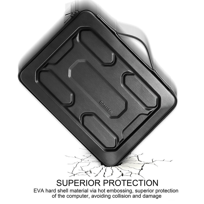 DOMISO Laptop Protective Hard Case With Grip