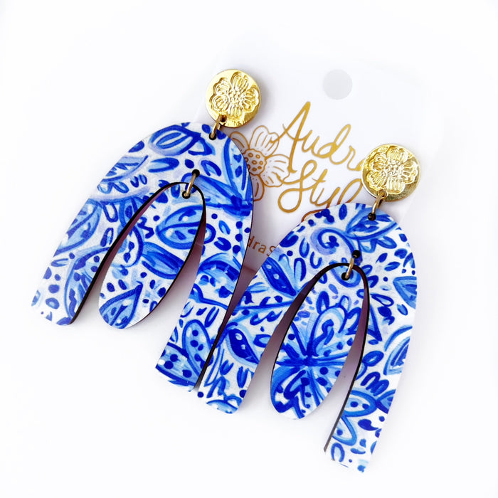 Dottie - Blue White