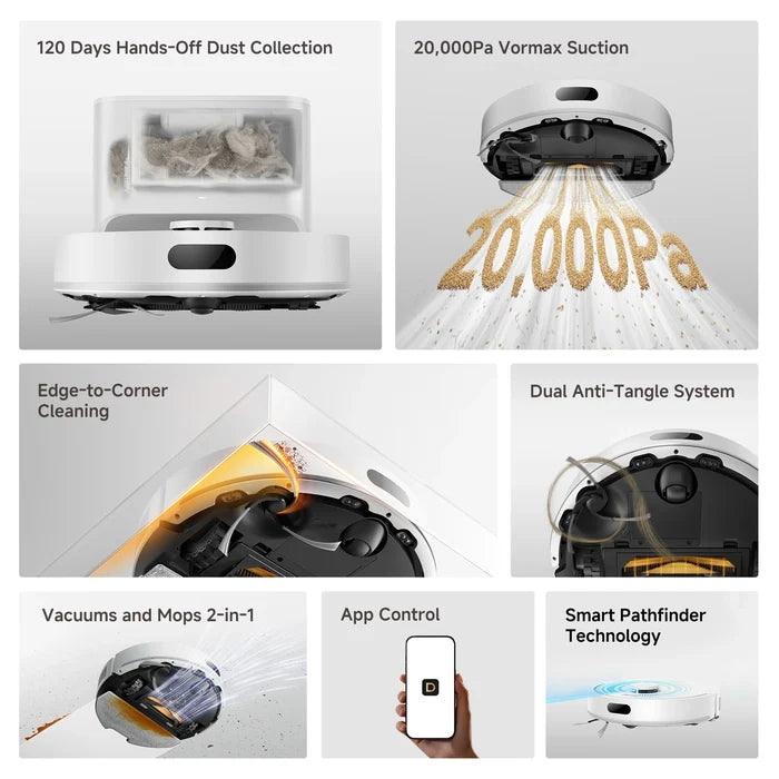 Dreame D20 Air Plus Robot Vacuum