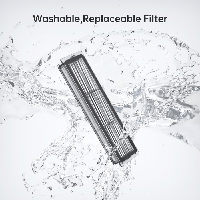 Washable replacement filter for Dreame L10s Ultra robot vacuum.