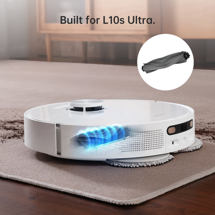 Dreame L10s Ultra vacuum highlighting roller brush features