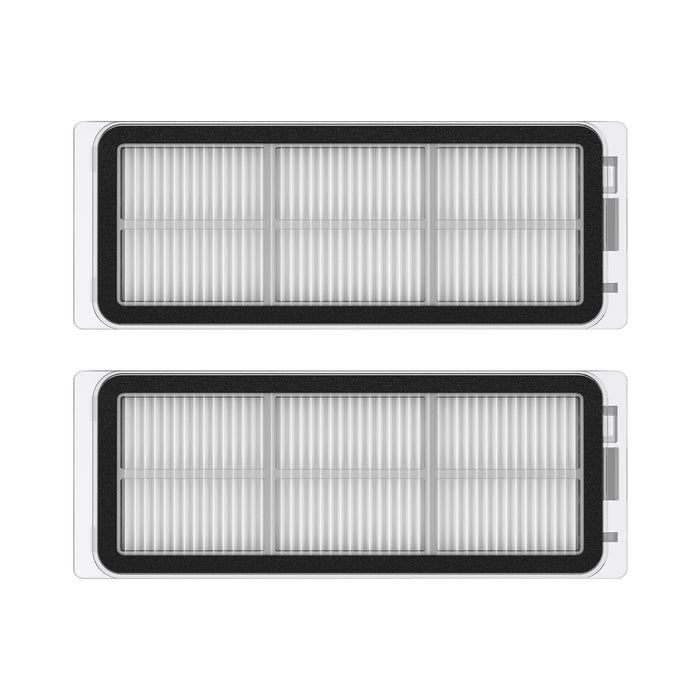 Replacement filters for Dreame L20 Ultra Robot Vacuum, pack of two for enhanced cleaning.