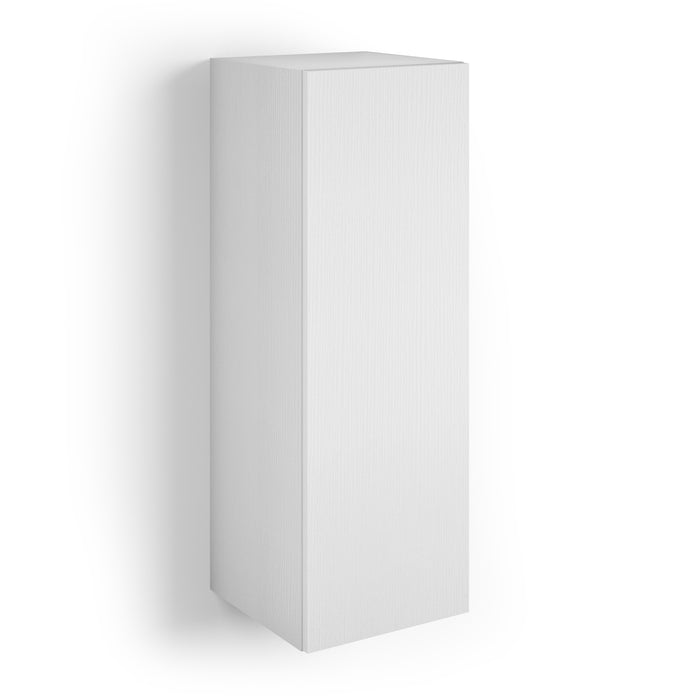 Easy Wall Unit 40.94 in, with Flap Door, Ashwood White