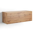 Easy Wall Unit 40.94 in, with Lift Up Door, Rustic Oak
