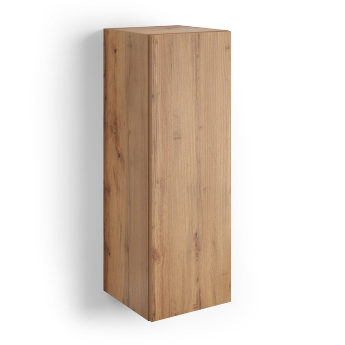 Easy Wall Unit 40.94 in, with Lift Up Door, Rustic Oak