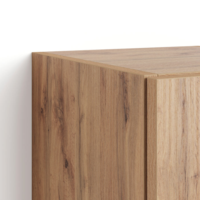 Easy Wall Unit 40.94 in, with Lift Up Door, Rustic Oak
