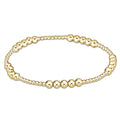 ENEWTON-Classic-Blissful-Pattern-2mm-Bead-Bracelet-4mm-Gold