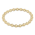 ENEWTON-Classic-Grateful-Pattern-5mm-Bead-Bracelet-Gold