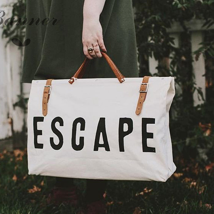 ESCAPE CANVAS Travel Bag