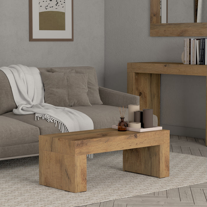 Evolution low Coffee Table 35.4 x 15.7 in, Ashwood White