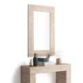 Evolution Rectangular Wall Mirror, 46.5 x 28.7 in, Oak