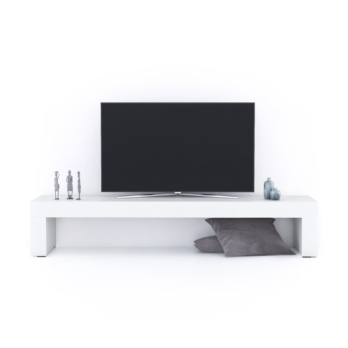 Evolution TV Stand 70.8x15.7 in, Ashwood White