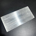 Extra Large Selenite Satin Spar Crystal Bar Plate Carving