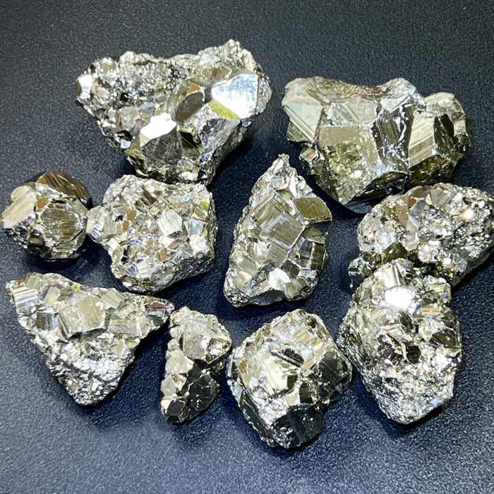Extra Quality Premium Pyrite Crystal Clusters (By The Piece Or Pound) Peru Rough Wholesale