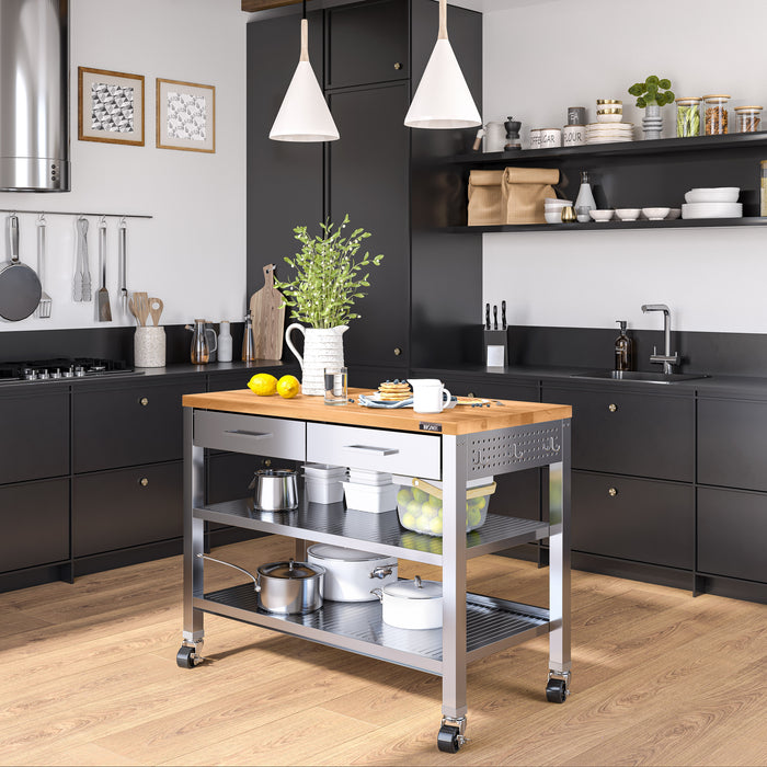 Extra Shelf for 48" W x 24" D HOME Work Center Island Table