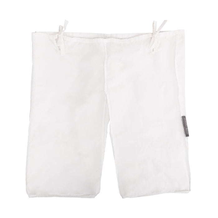 Fabric Liner for Sustainable Double Handwoven Lidded Laundry Hamper