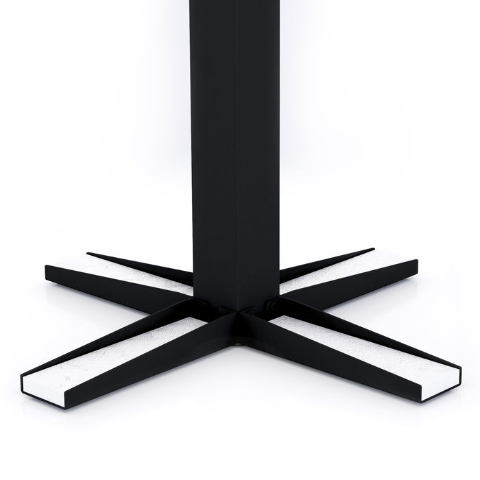 FIRST Bar Table, Concrete Effect, White